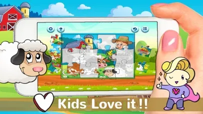 Скриншоты Farm Animals Jigsaw Puzzles Free For Babies & Kids