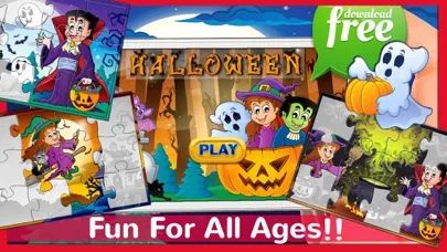 Zrzuty ekranu Halloween Jigsaw Puzzles Games For Kids & Toddlers