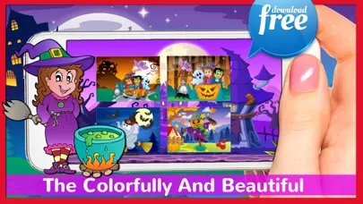 Zrzuty ekranu Halloween Jigsaw Puzzles Games For Kids & Toddlers