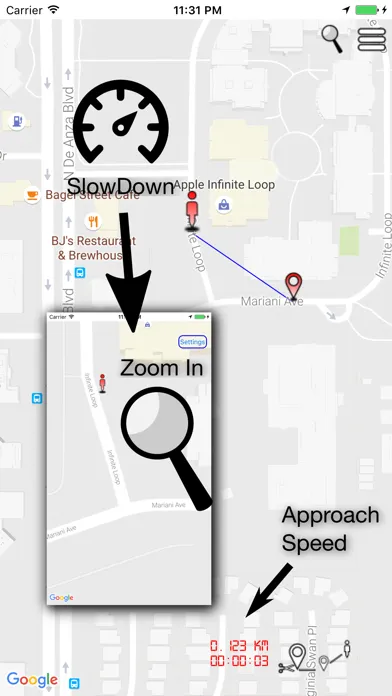 Zoom In/Out/Shift Map by Speed-SpeedZoomap Screenshots