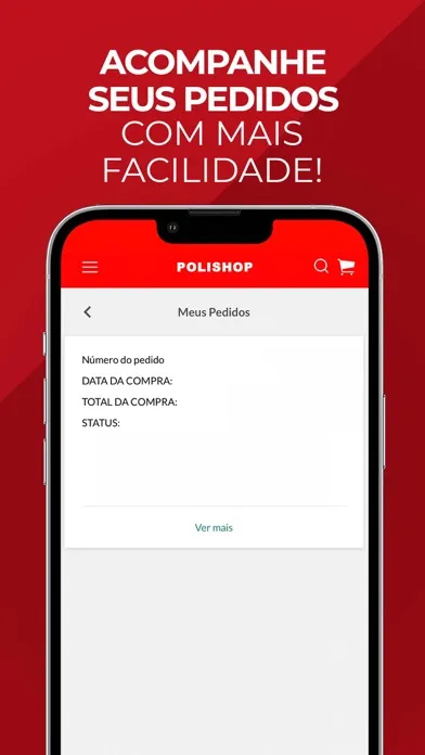 Ảnh chụp màn hình của Polishop: compras com desconto