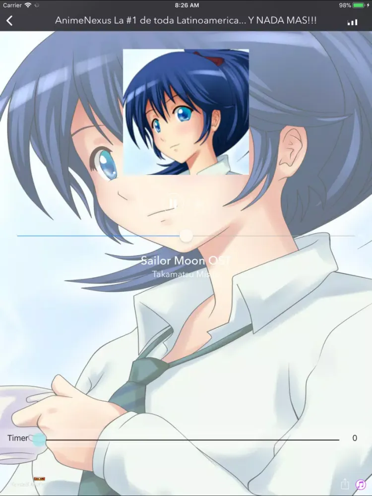 Anime Music Radio iPad  Screenshots