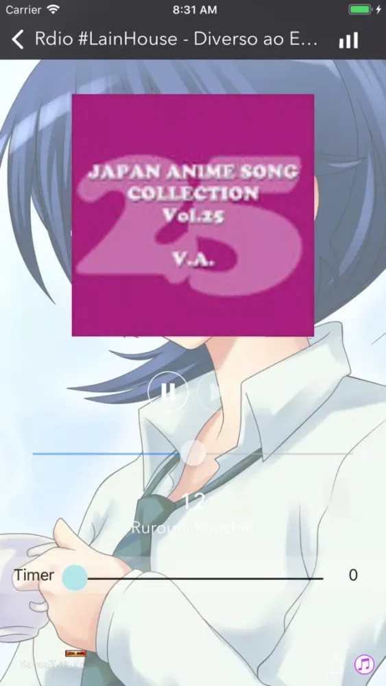 Anime Music Radio Screenshots