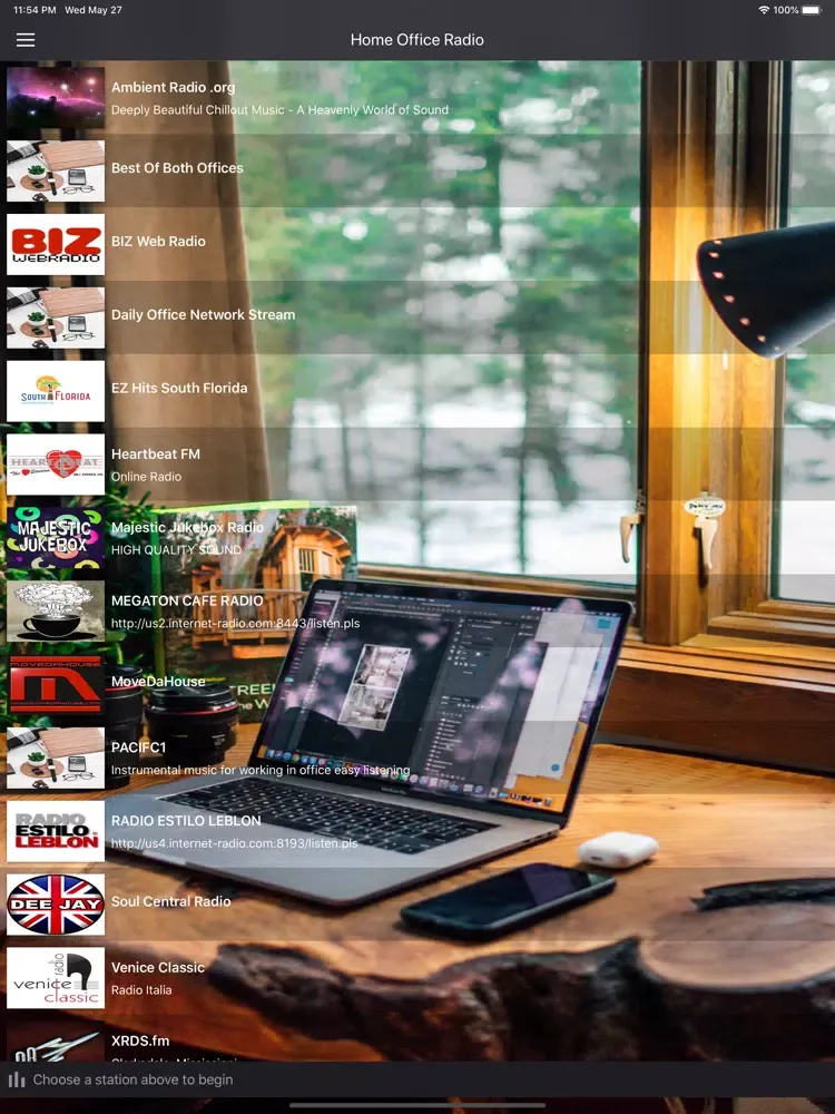 Home Office Radio iPad 应用截图