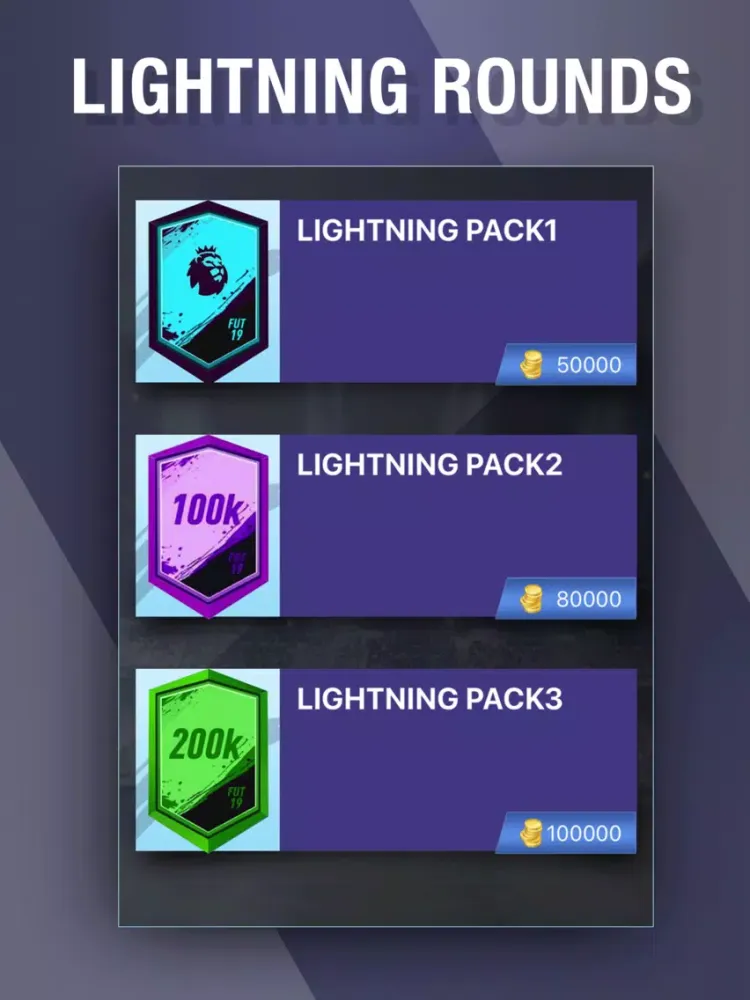 Capturas de pantalla de FUT PACK OPENER 19 - Companion iPad 