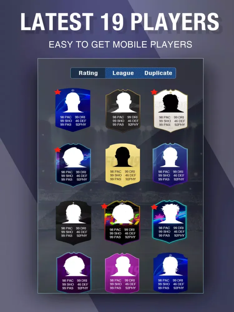 Capturas de pantalla de FUT PACK OPENER 19 - Companion iPad 