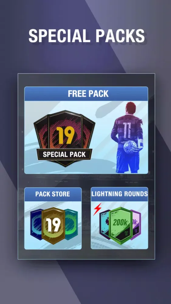 Capturas de pantalla de FUT PACK OPENER 19 - Companion