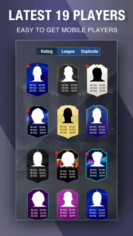 Capturas de pantalla de FUT PACK OPENER 19 - Companion