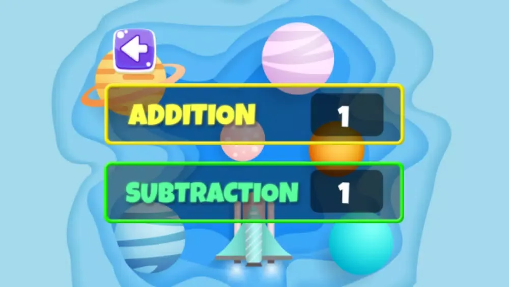 Скриншоты Math Game - Galaxy