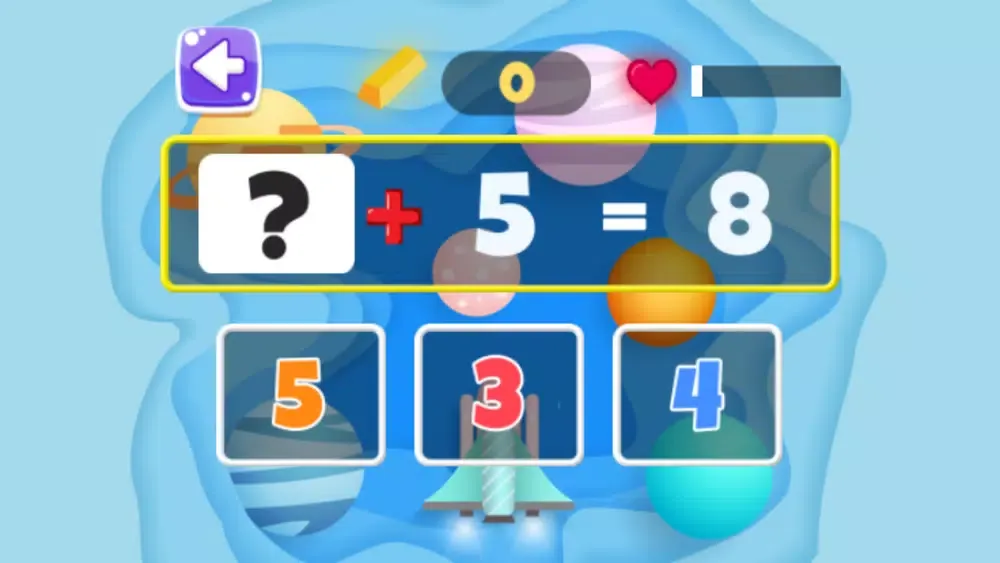 Скриншоты Math Game - Galaxy