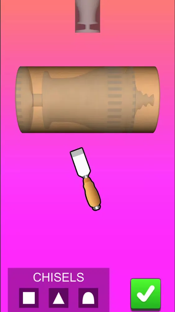 Lathe Simulator - Wood Carving スクリーンショット