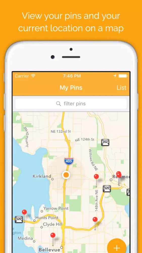 Скриншоты Pinz : Location Organizer