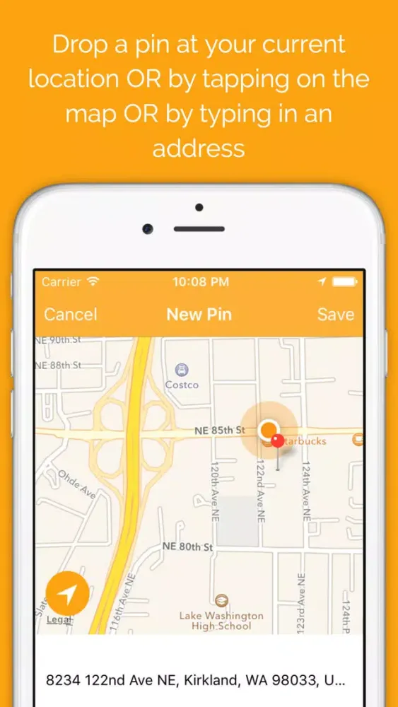 Скриншоты Pinz : Location Organizer