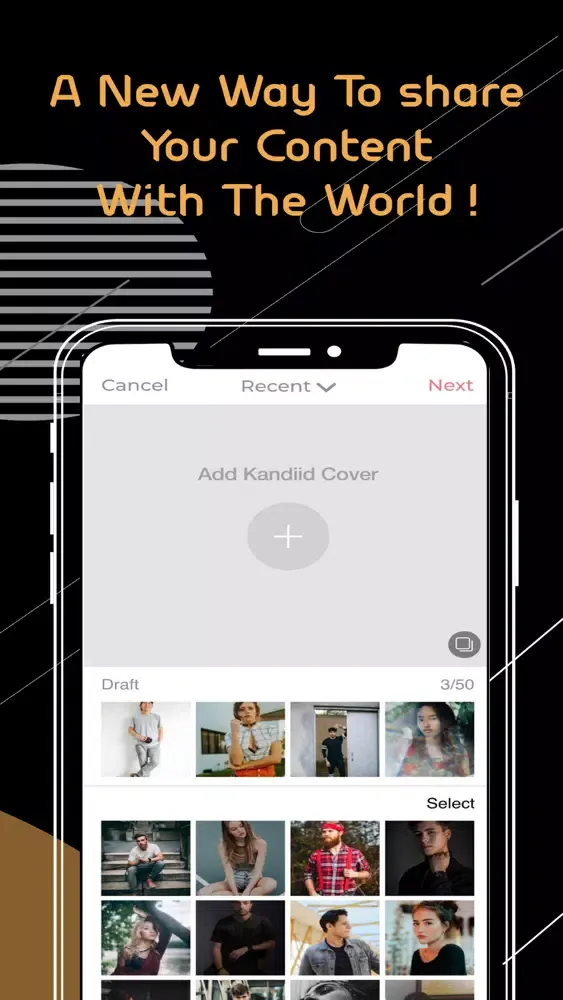 Ảnh chụp màn hình của Kandiid