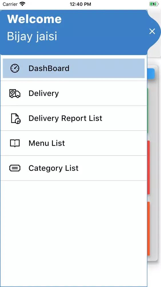 HalfWaiter Admin Screenshots