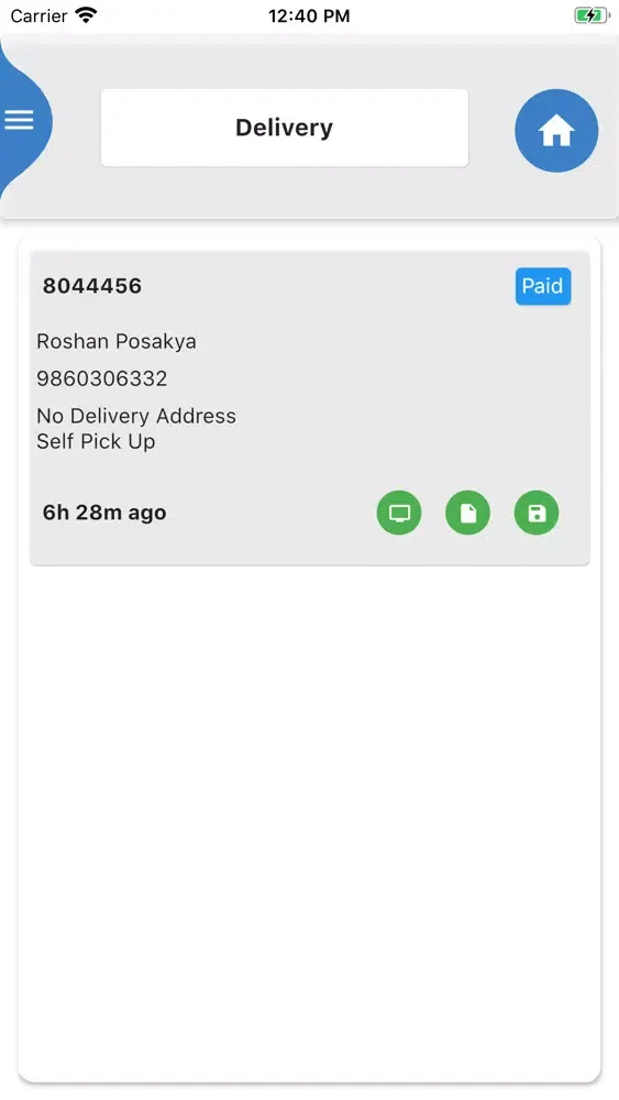 HalfWaiter Admin Screenshots