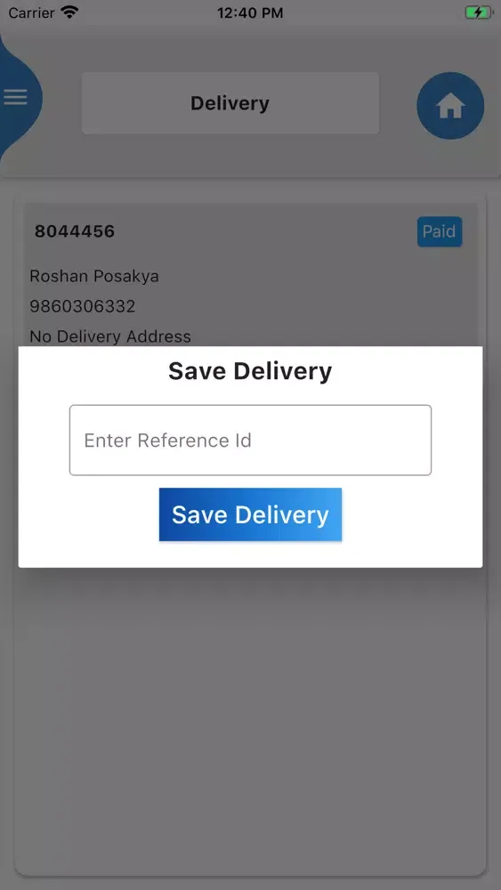 HalfWaiter Admin Screenshots