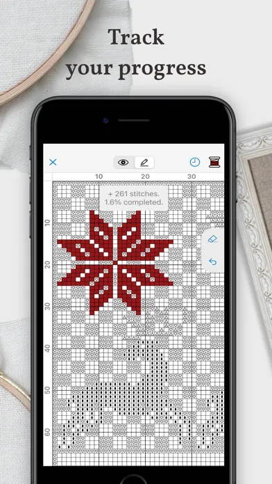 Silk: Cross Stitch Patterns سکرین شاٹس