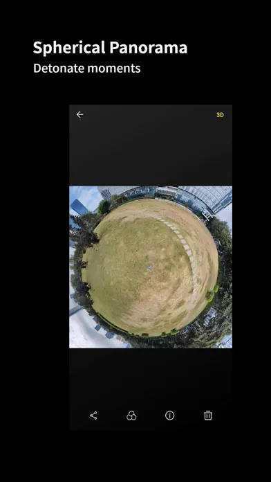 ภาพหน้าจอของ Wide Camera - Panorama 360 HD