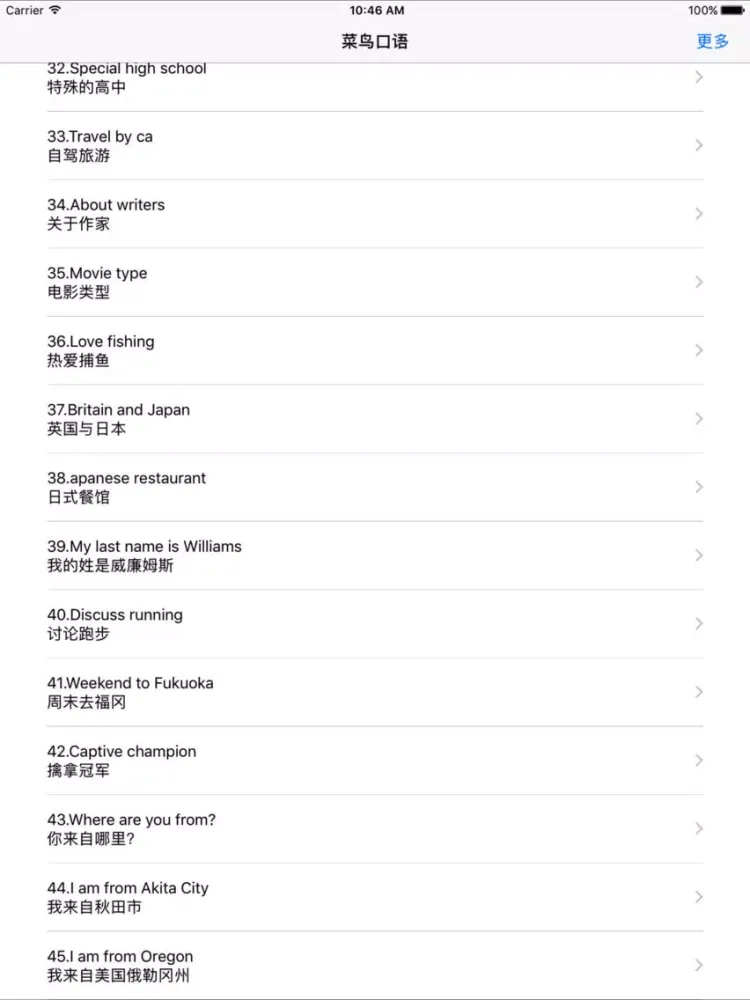 صور 口语会话王-菜鸟入门 iPad 