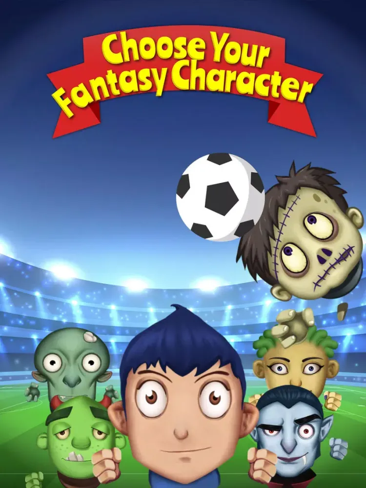 Tangkapan skrin Soccer X iPad 