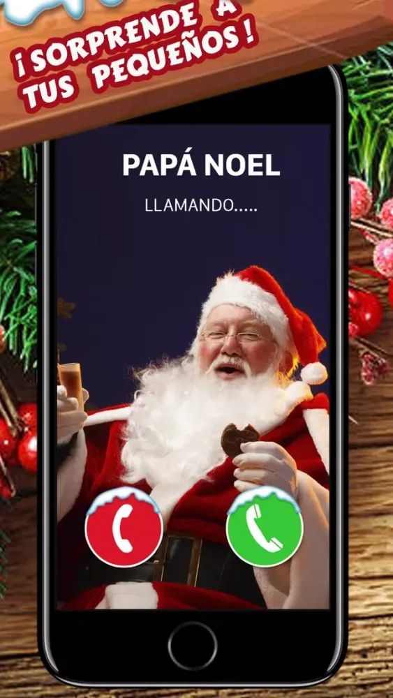 Videollamada Papa Noel - Santa स्क्रीनशॉट