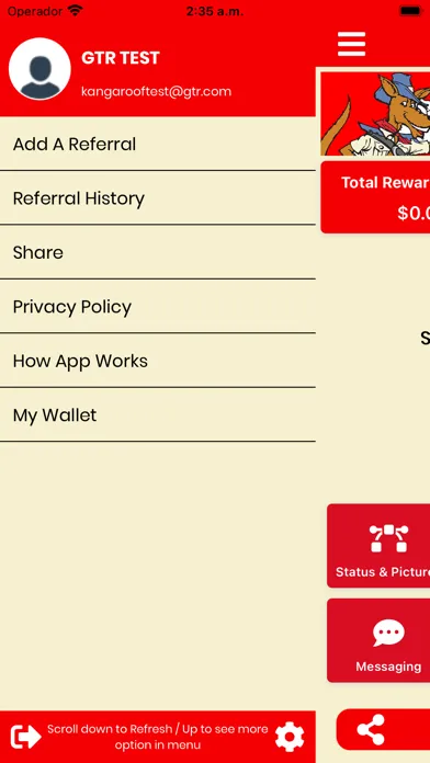 Screenshot di Kanga Roof