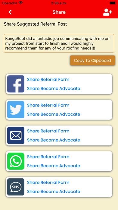 Kanga Roof سکرین شاٹس