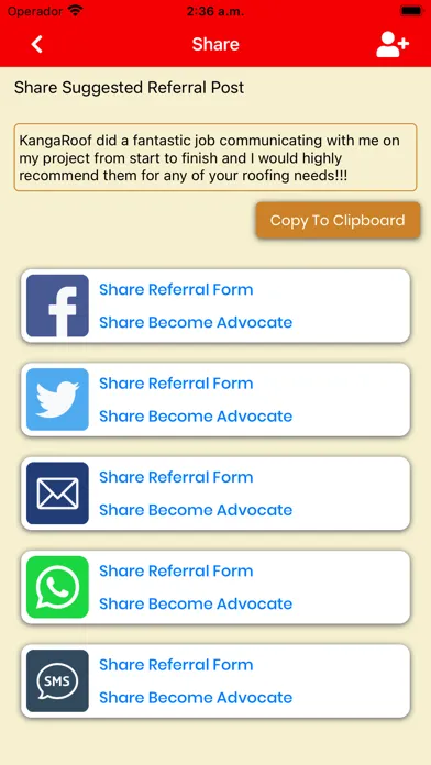 Screenshot di Kanga Roof