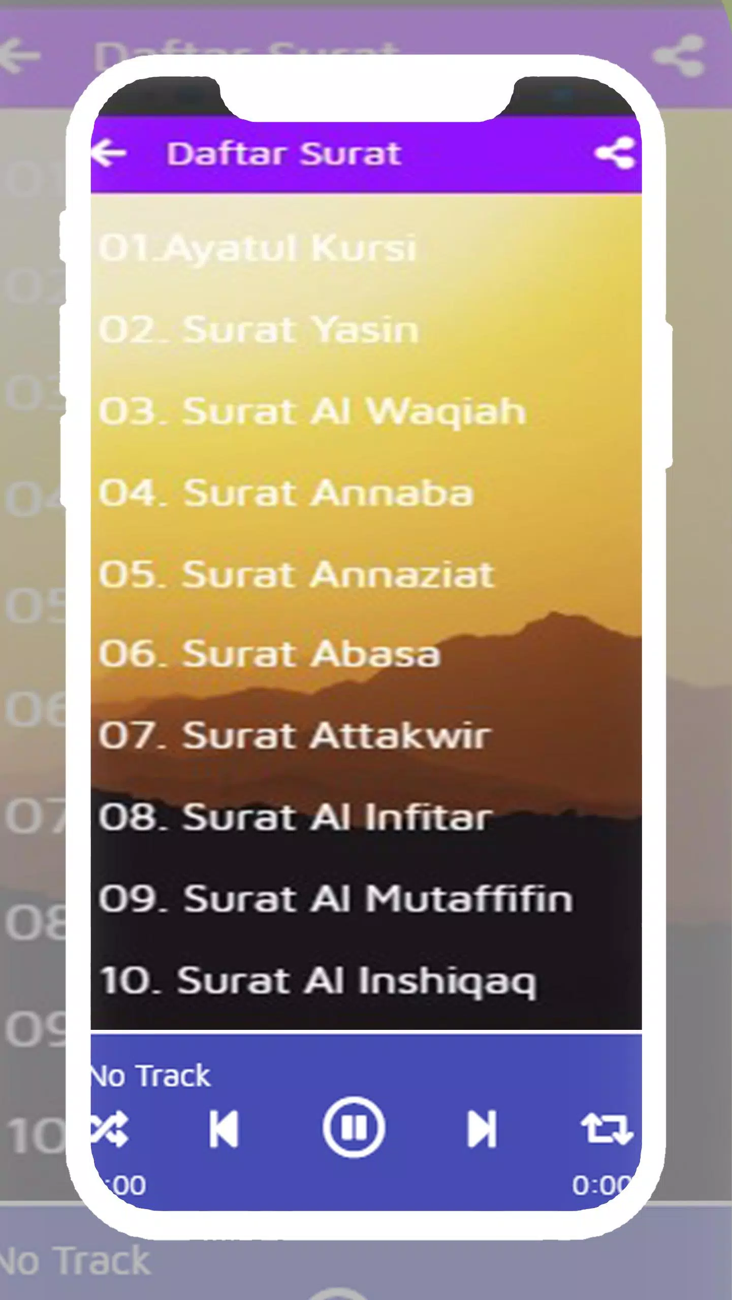 Sudais Bacaan Quran Full Audio MP3 Offline 30 Juz Screenshots