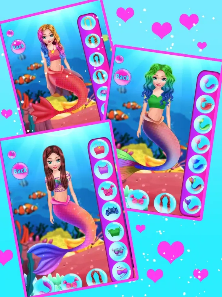 Mermaid Underwater Spa iPad 应用截图