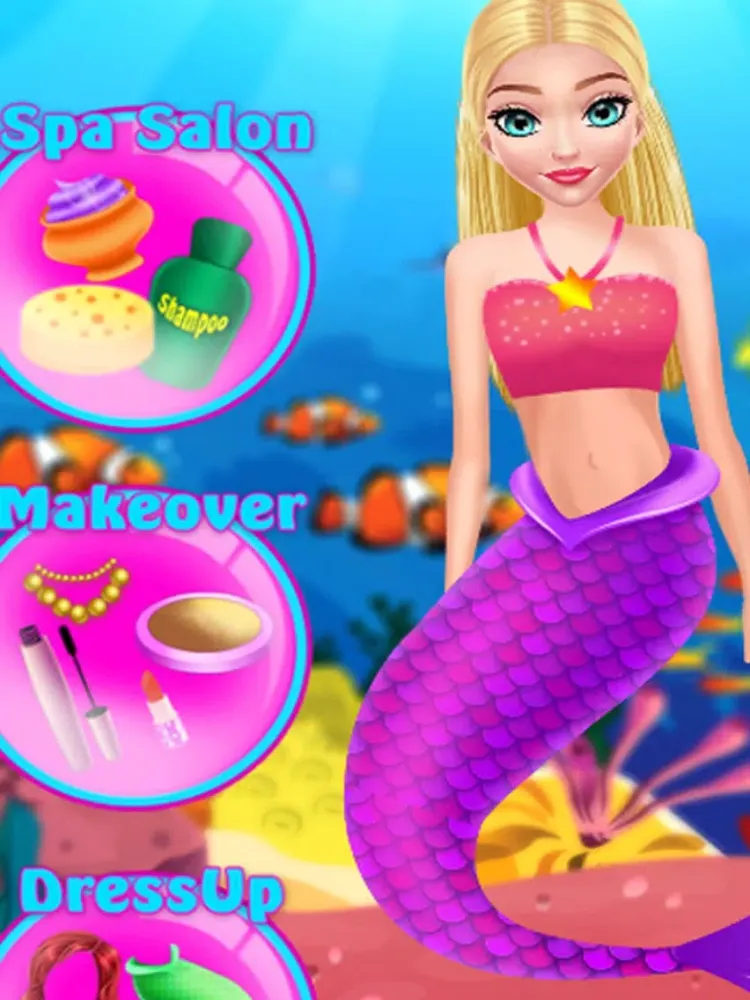Mermaid Underwater Spa iPad 应用截图