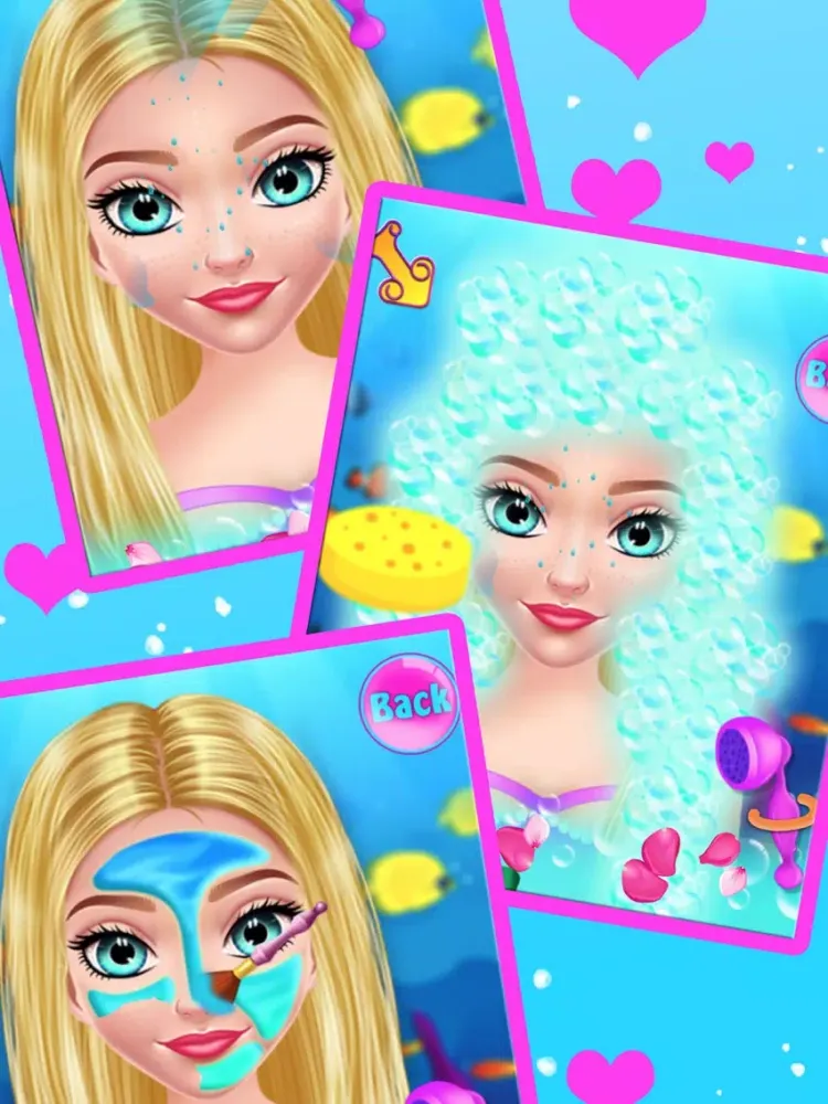Mermaid Underwater Spa iPad 应用截图