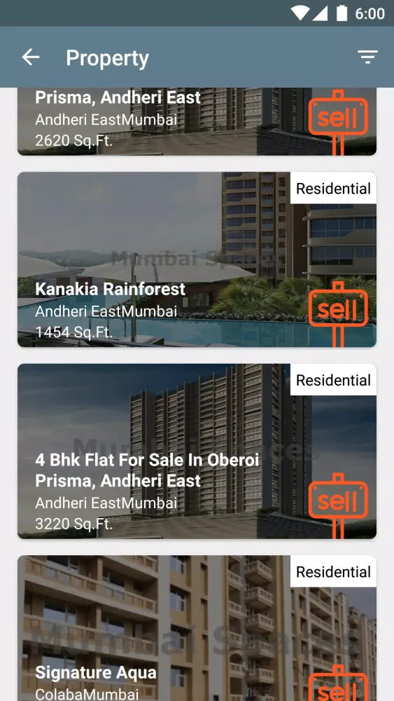 Capturas de tela do Mumbai Spaces