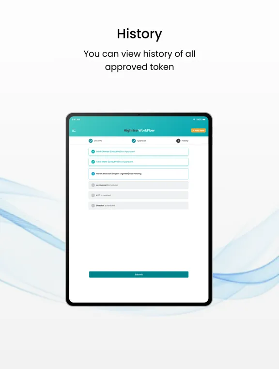 Highrise WorkFlow iPad سکرین شاٹس