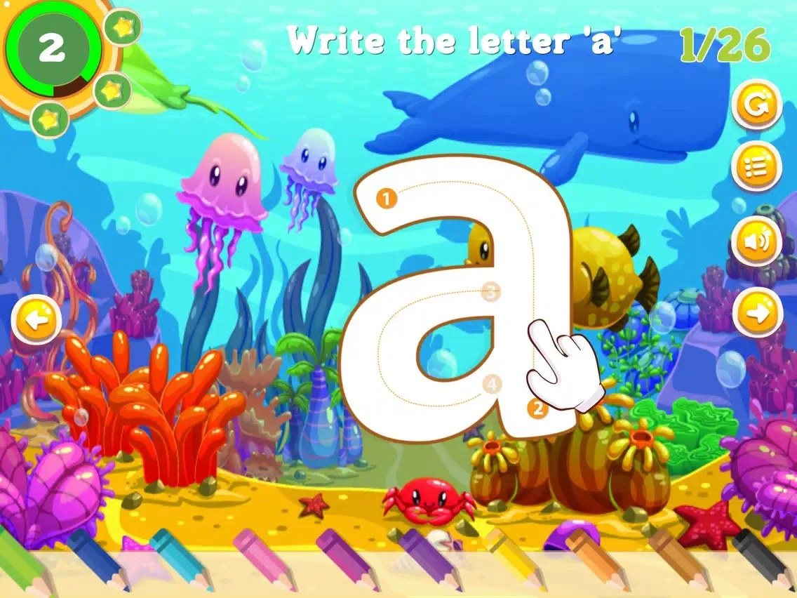 Скриншоты Learn Alphabet and ABC Writing iPad 