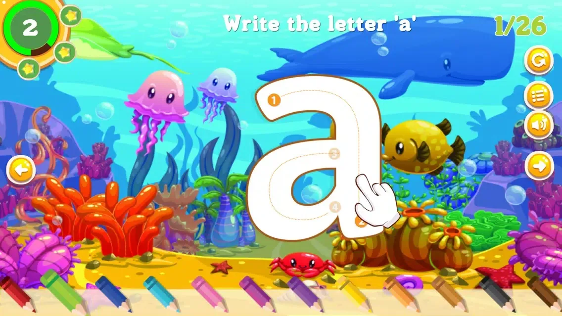Скриншоты Learn Alphabet and ABC Writing