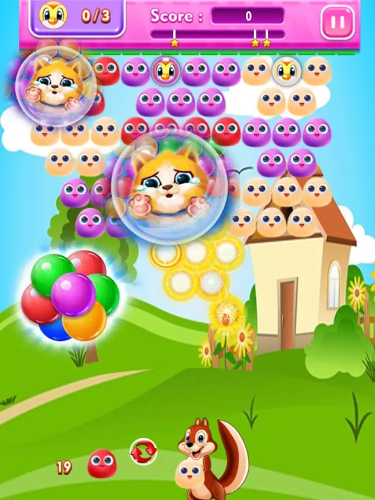 صور Bubble Bird Puzzle - Bird Blitz iPad 