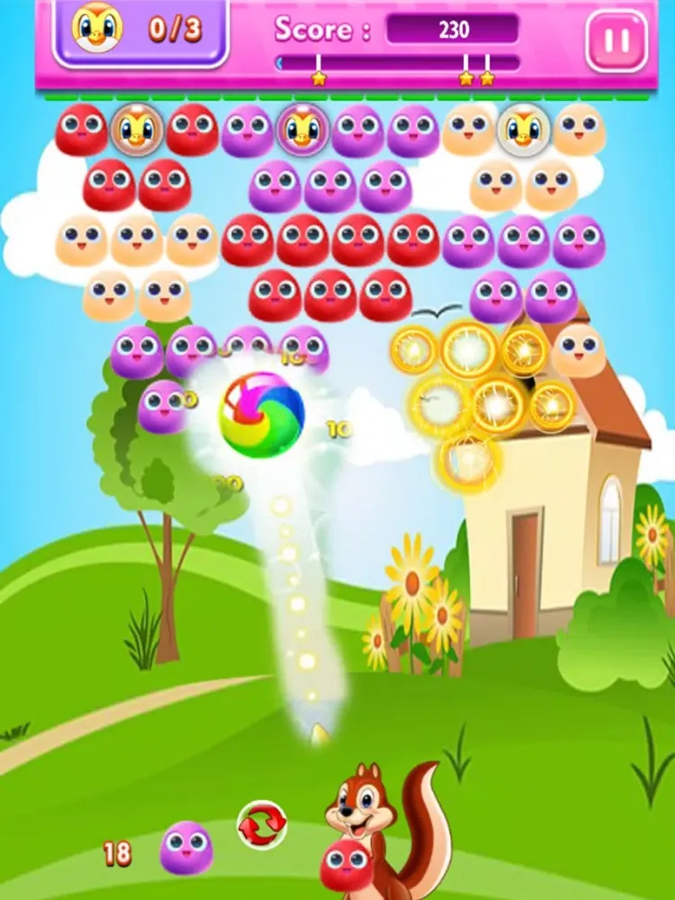 صور Bubble Bird Puzzle - Bird Blitz iPad 