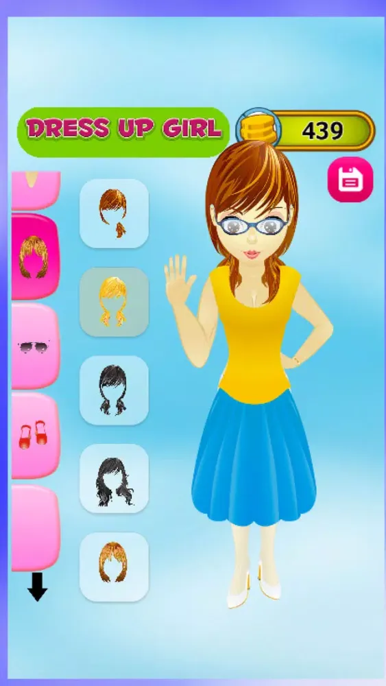 Скриншоты Princess Dress-up Cute Girl : Free Makeup and Hair Salon Fashion Games