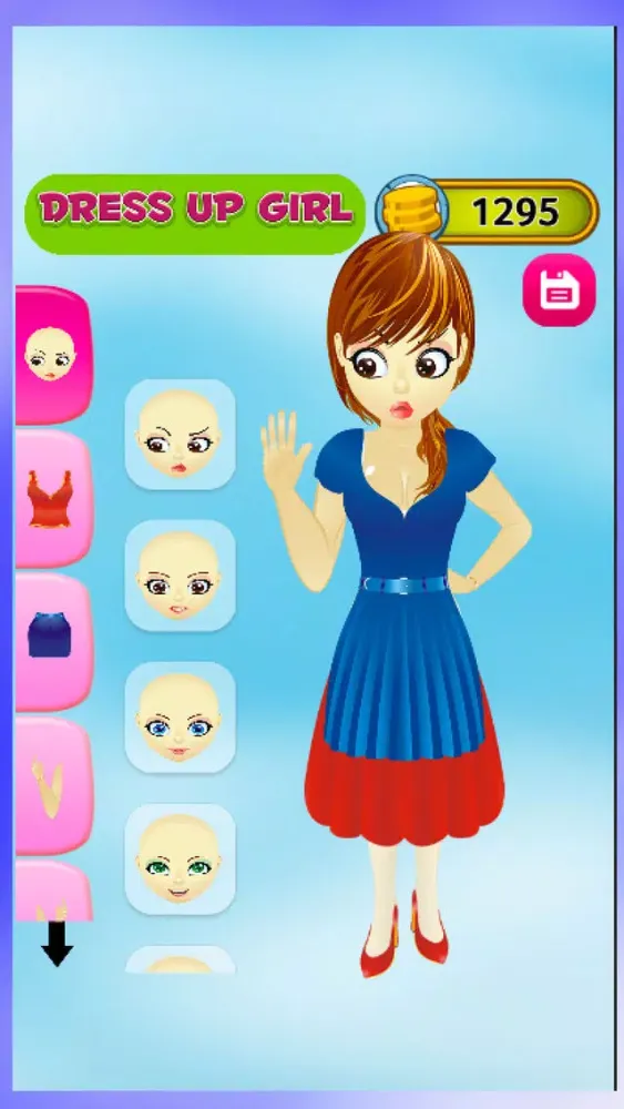 Скриншоты Princess Dress-up Cute Girl : Free Makeup and Hair Salon Fashion Games