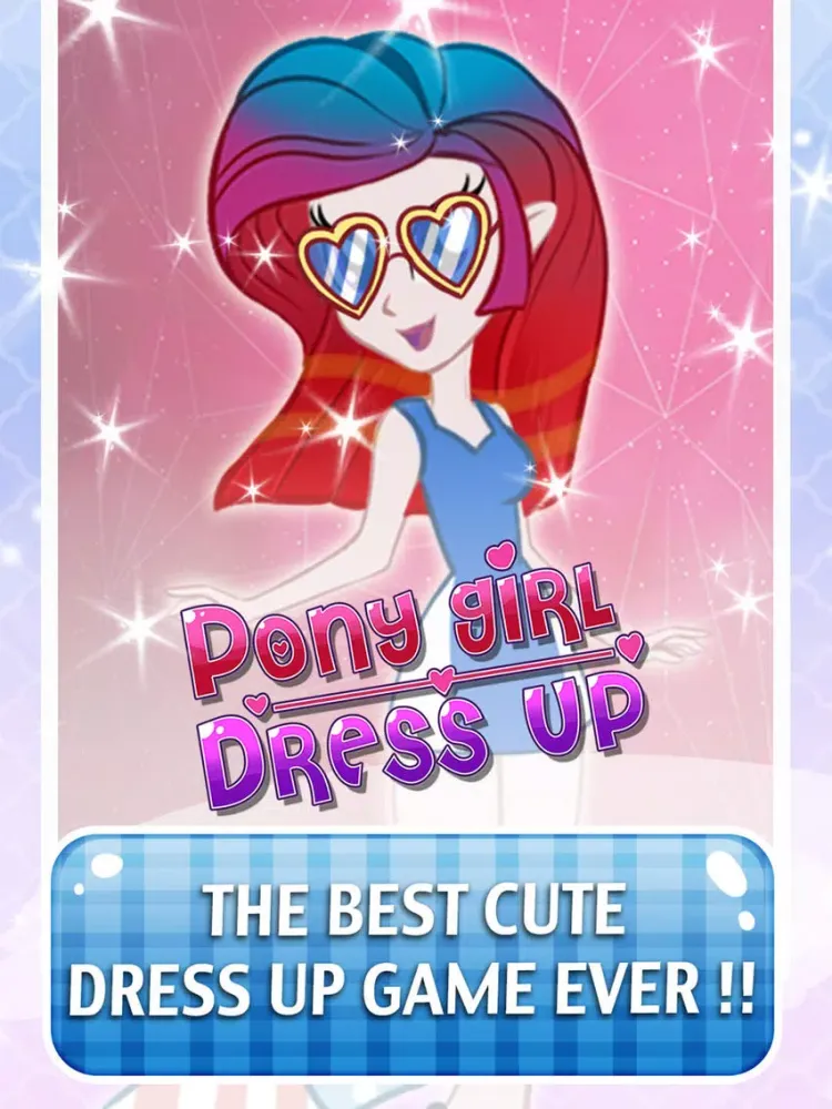 Tangkapan skrin Princess Monster Dress-Up Games for Girls - High my little equestria pony characters edition iPad 