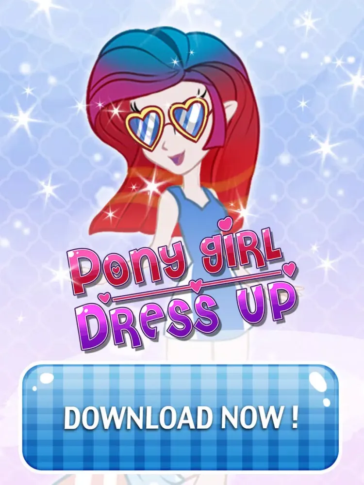 Tangkapan skrin Princess Monster Dress-Up Games for Girls - High my little equestria pony characters edition iPad 