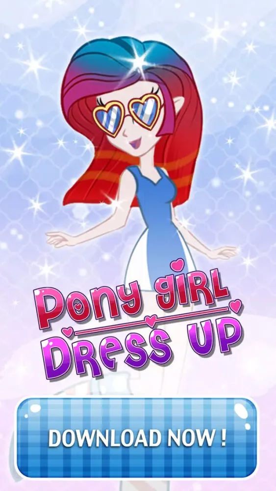 Tangkapan skrin Princess Monster Dress-Up Games for Girls - High my little equestria pony characters edition