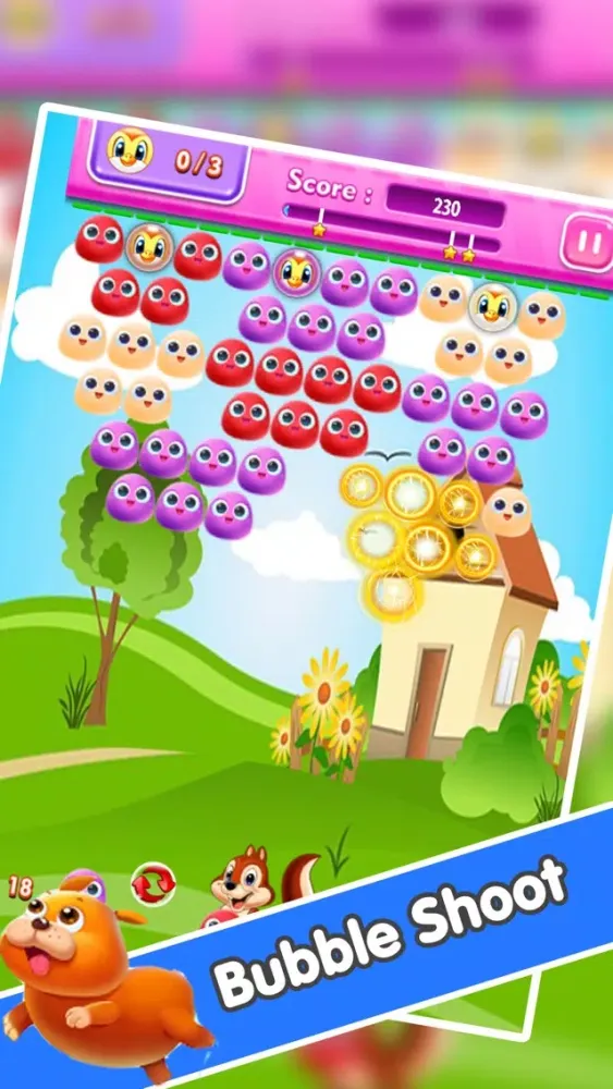 Shoot Lovely Bubble Bird স্ক্রিনশট
