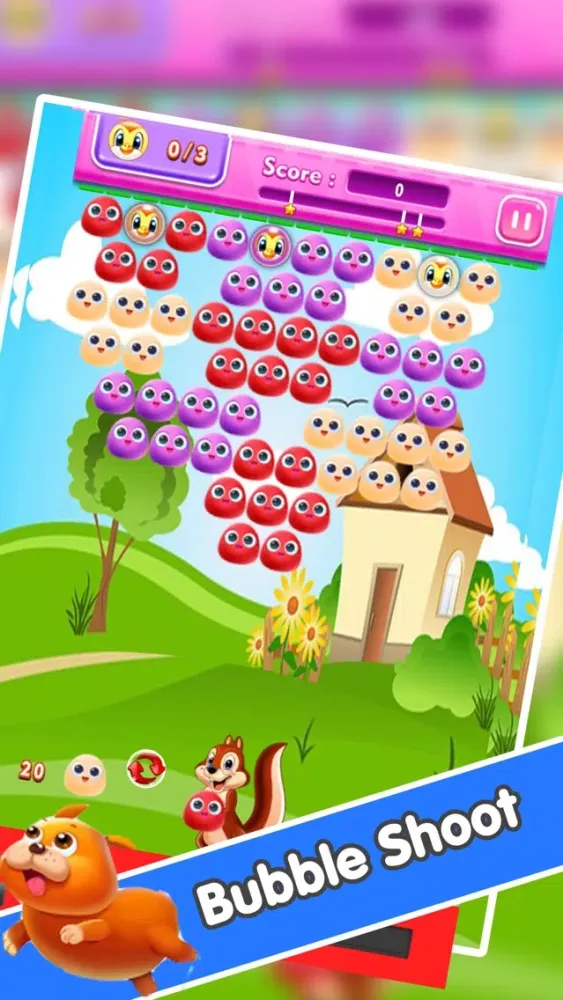 Shoot Lovely Bubble Bird স্ক্রিনশট