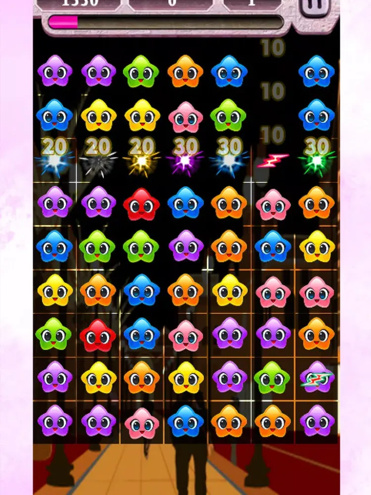 Star Cute Match three : Free Play Games iPad  Screenshots