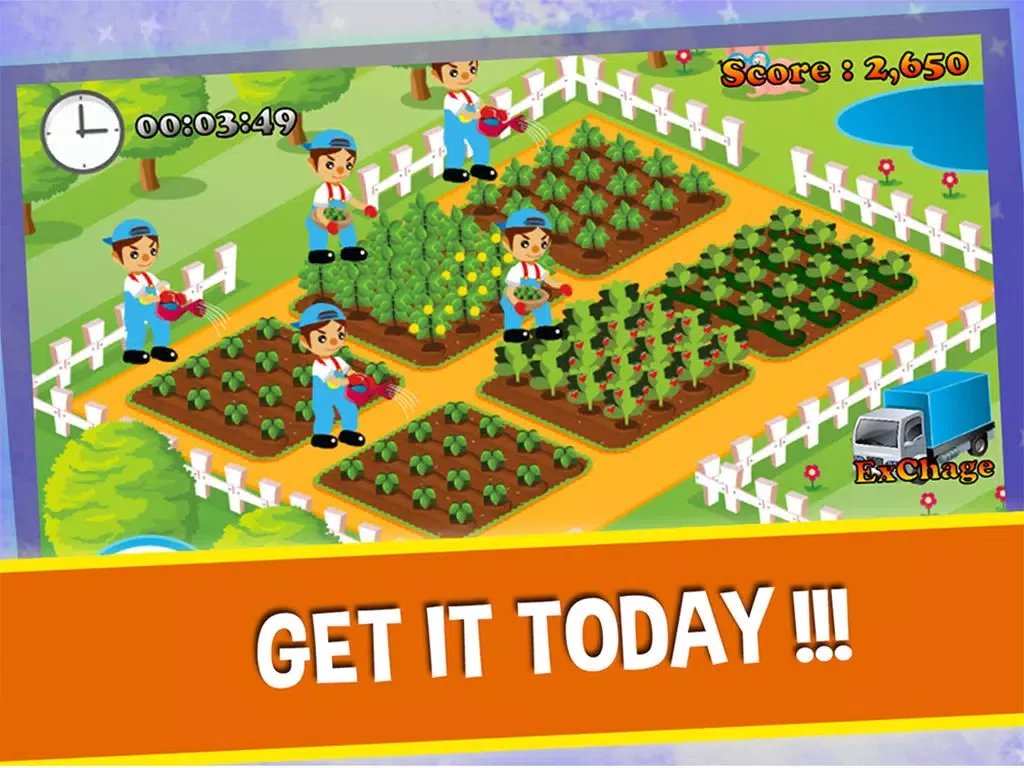 Capturas de pantalla de The Farmer Splash : Top Farming Fruit Decoration Simulation Games iPad 