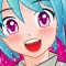 Dress-Up High Vocaloid Edition - Make-up anime hatsune miku makeover salon white toys games for girls