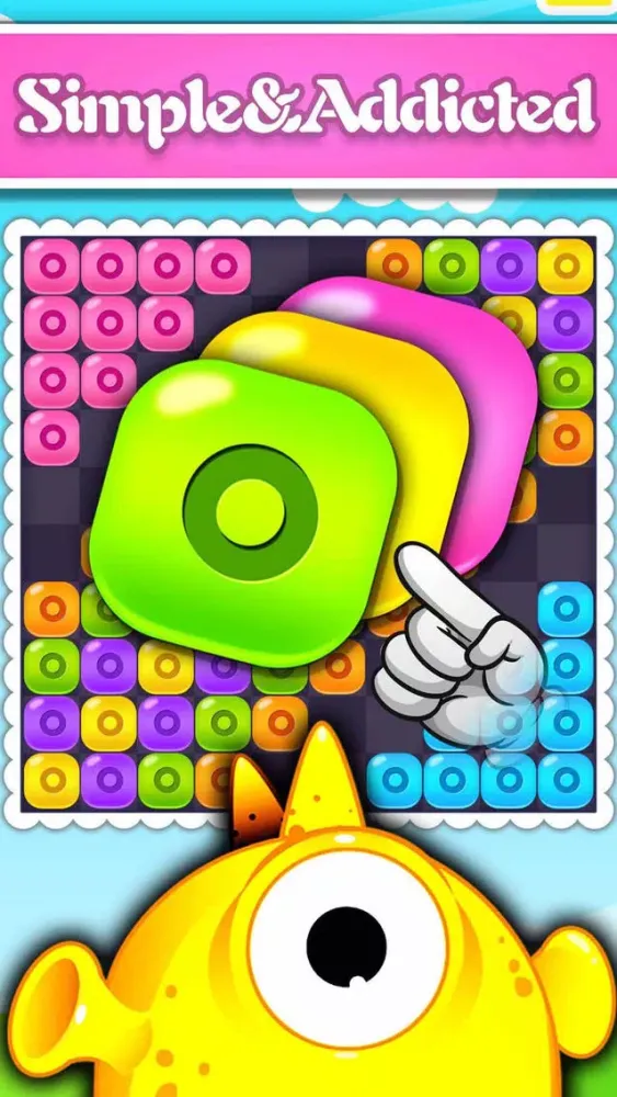 Jelly Block Puzzle-a popular block match free game Screenshots